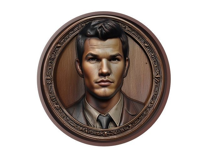 Taylor Lautner Medallion 3D print model