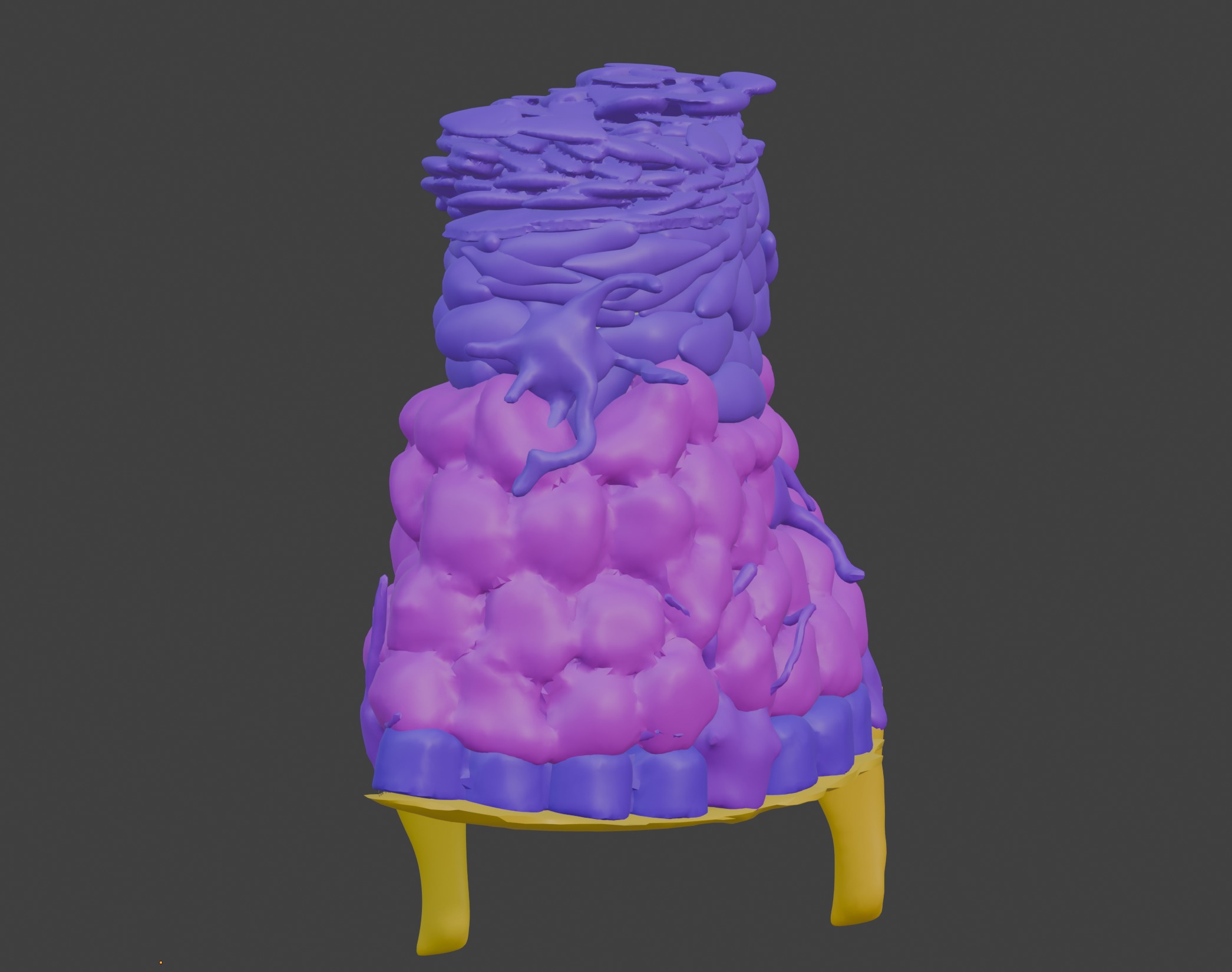 3D Model of the Epithelium of the Skin 3D print model_4
