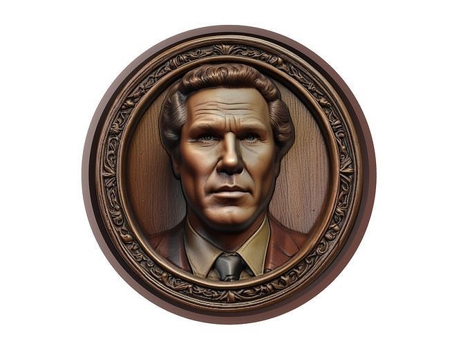 Will Ferrell Medallion 3D print model