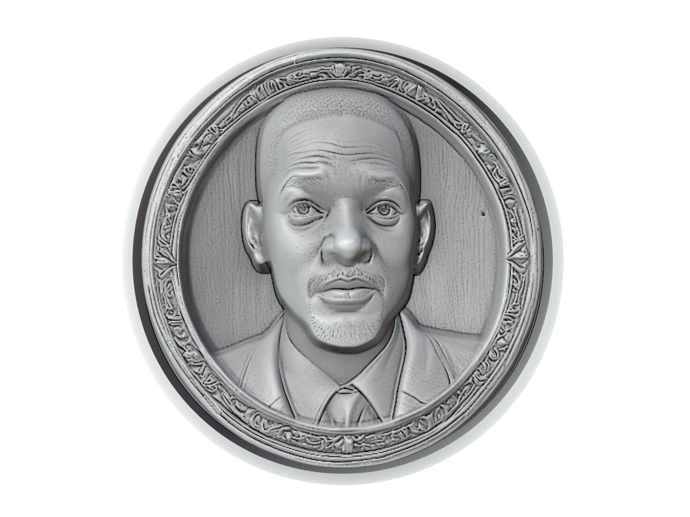 Will Smith Medallion 3D print model_2