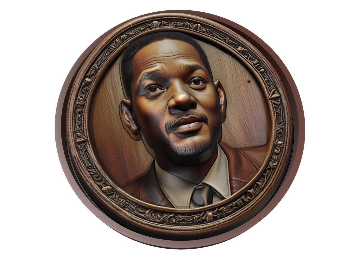 Will Smith Medallion 3D print model_1