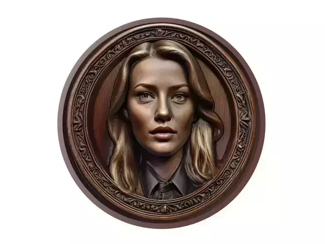 Amber Heard Medallion