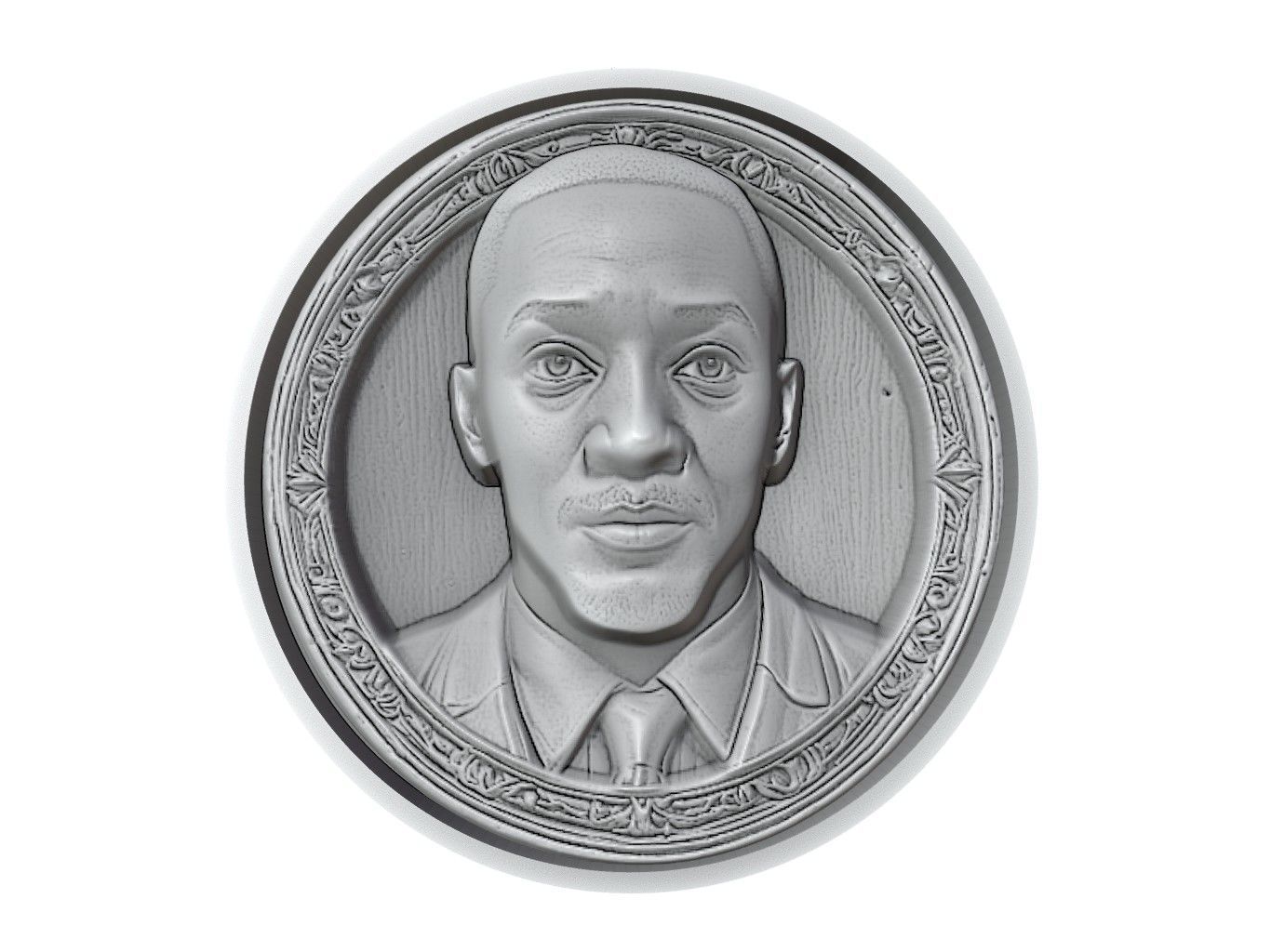 Anthony Mackie Medallion 3D print model_2