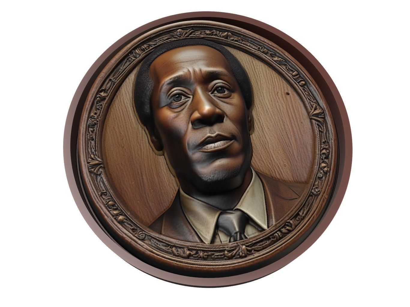 Don Cheadle Medallion 3D print model_1