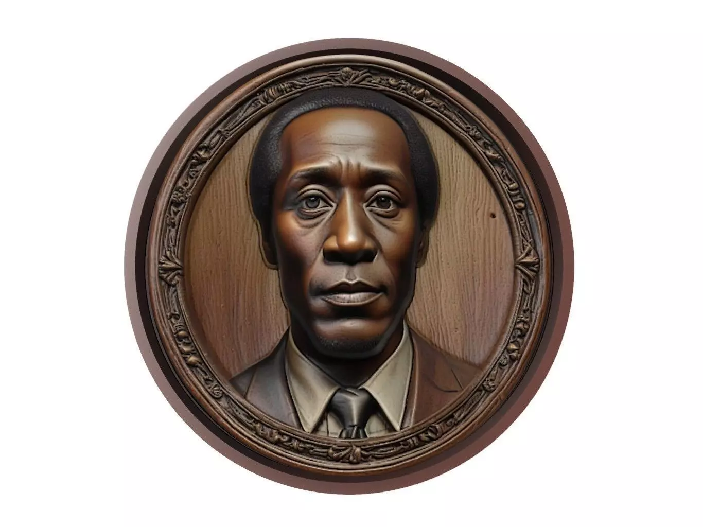 Don Cheadle Medallion 3D print model_0