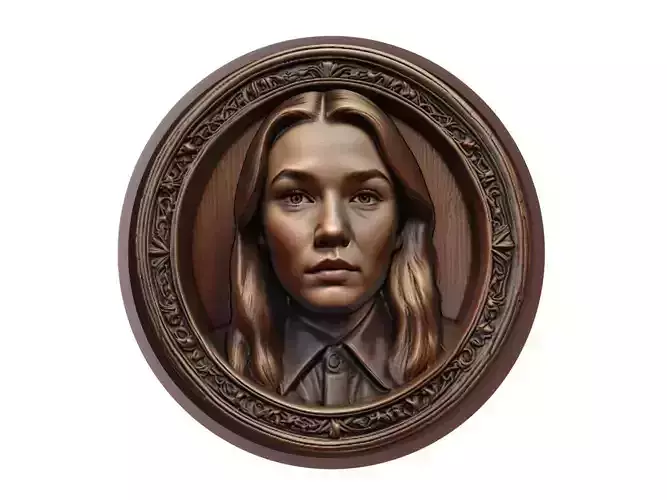 Florence Pugh Medallion