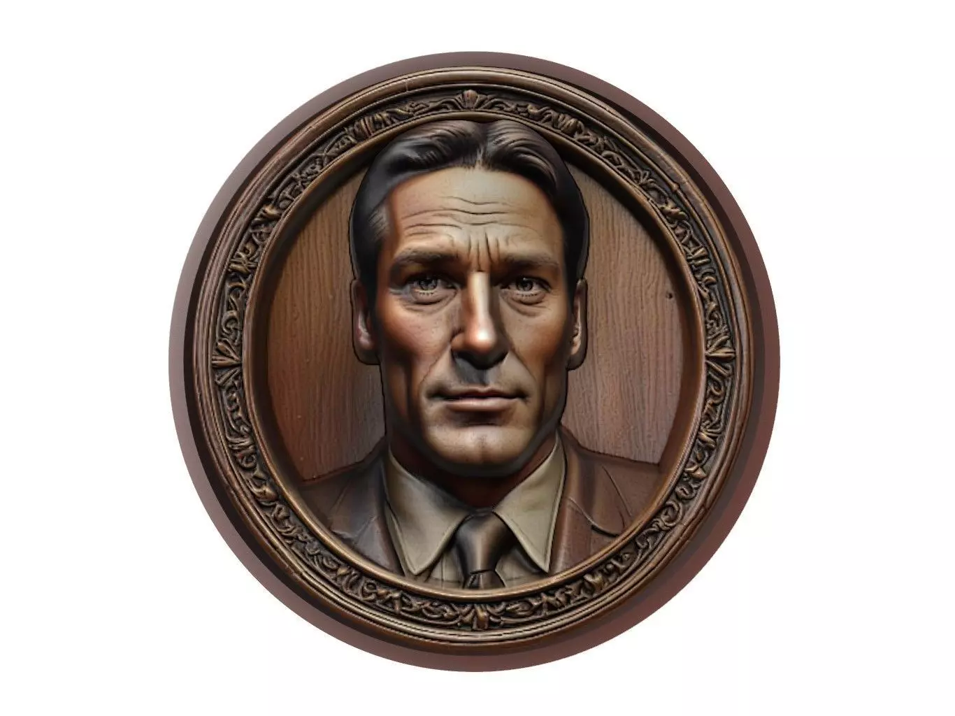 Jon Hamm Medallion 3D print model