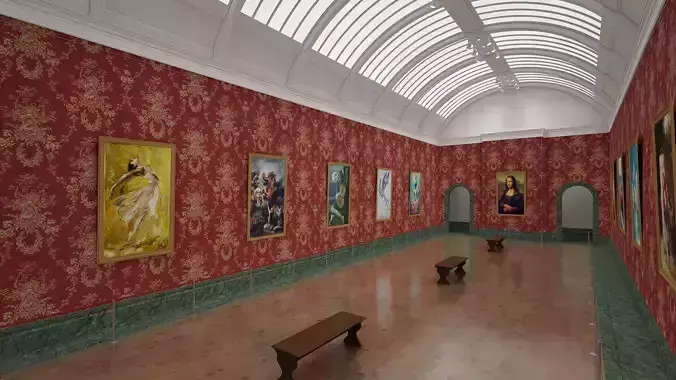 Art Gallery 3D model