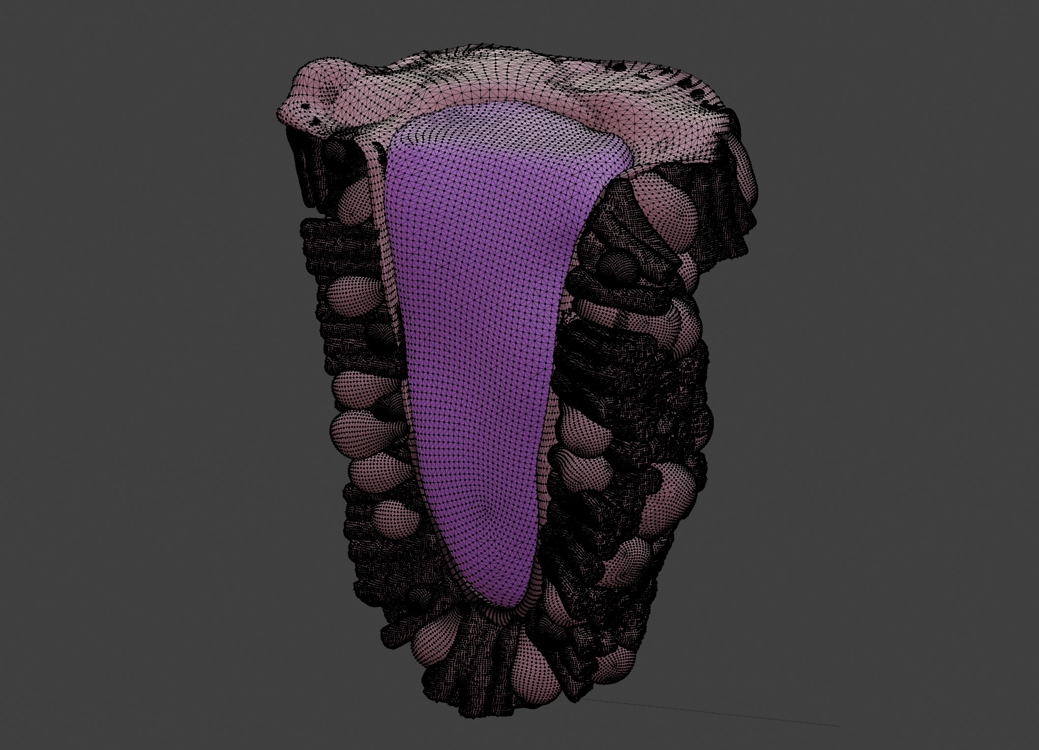 3D Model of the Epithelium of the Duodenum 3D print model_3