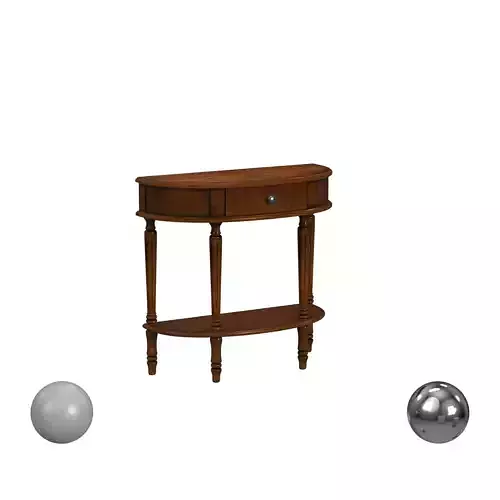 Butler Specialty Mozart Demilune Console Table with Storage
