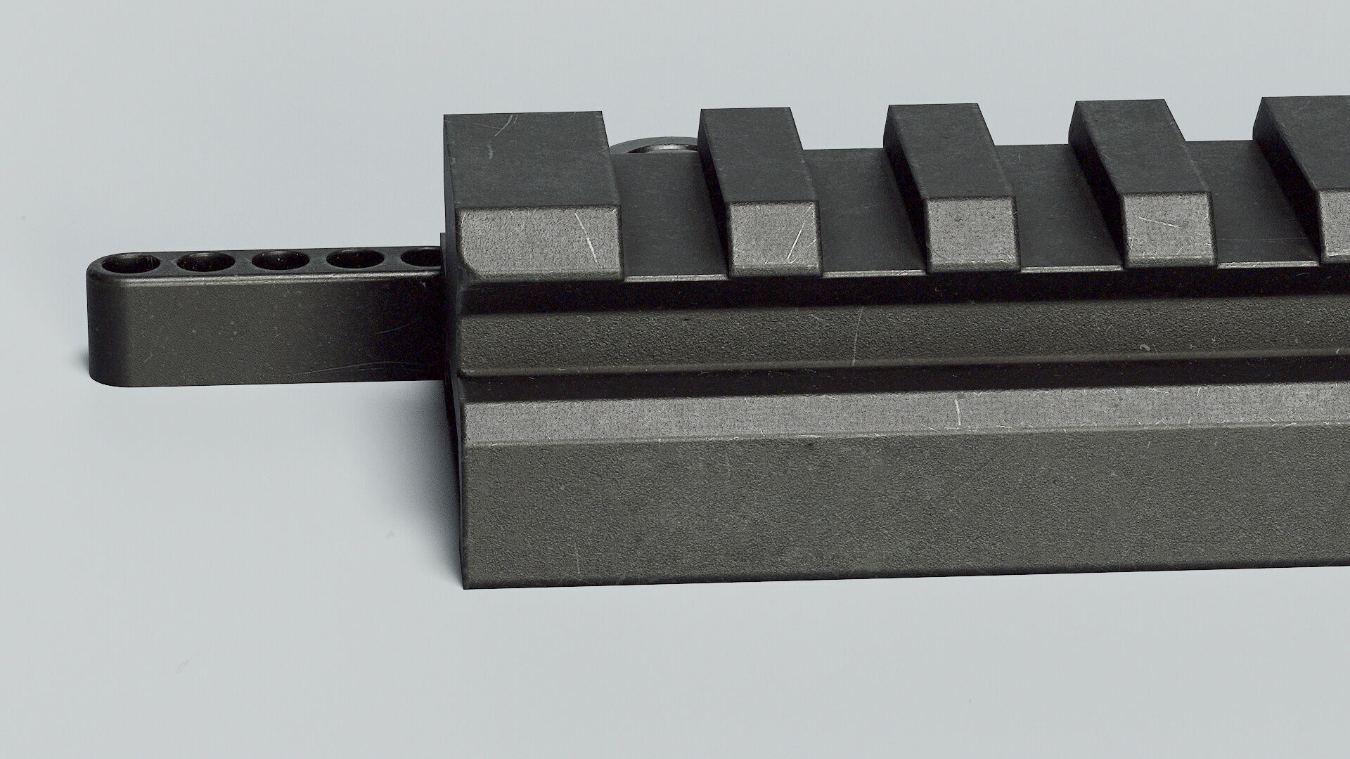 Picatinny Riser LT101 - Replica Low-poly 3D model_7