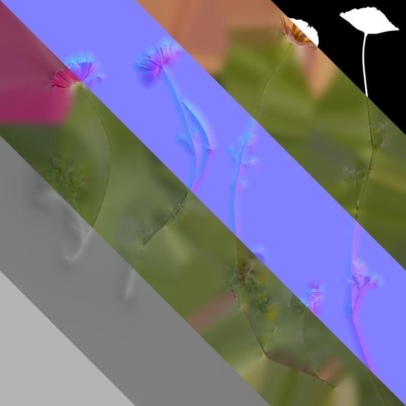 Anydrafts Eschscholzia californica Atlas 04 Texture_8