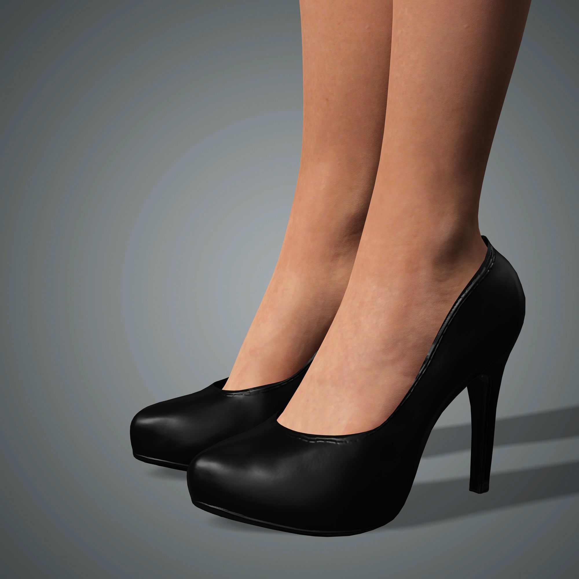 Jessica Alba Character 3D Model Low-poly 3D model_18