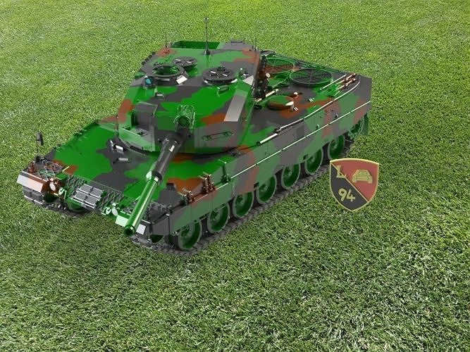 Leopard 2 A0 Free 3D print model