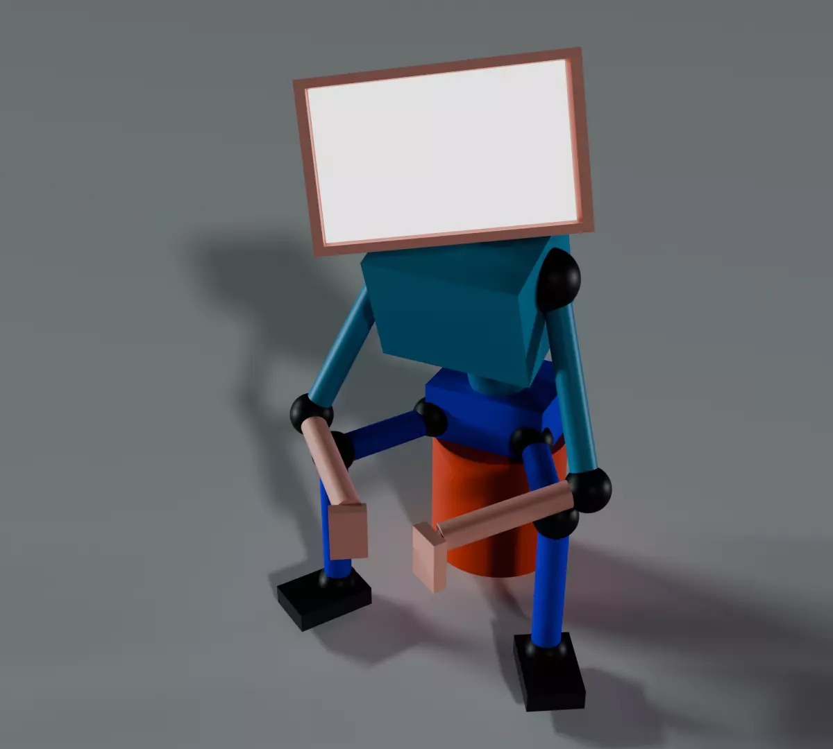 Robot Bro 3D model_0