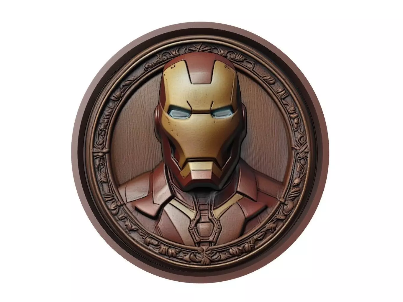 Iron Man Medallion 3D print model