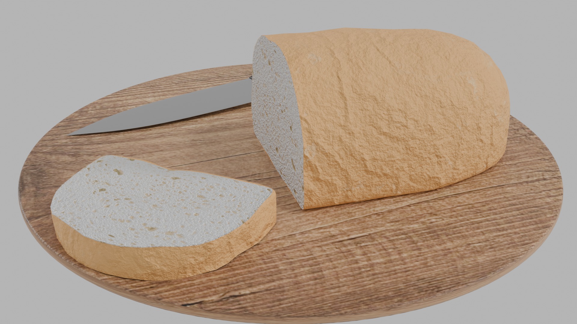 Bread 3D model_1