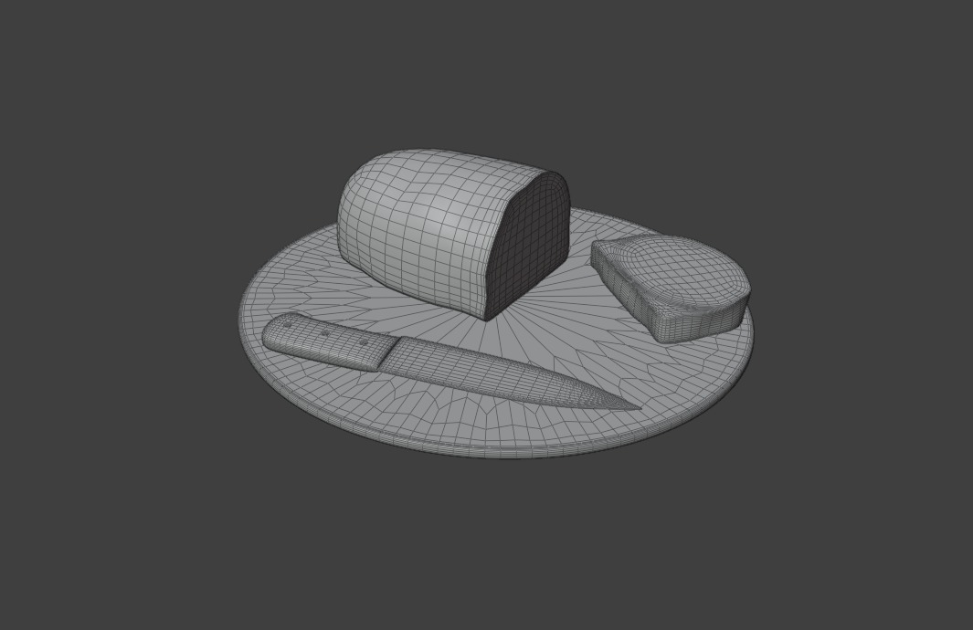 Bread 3D model_9