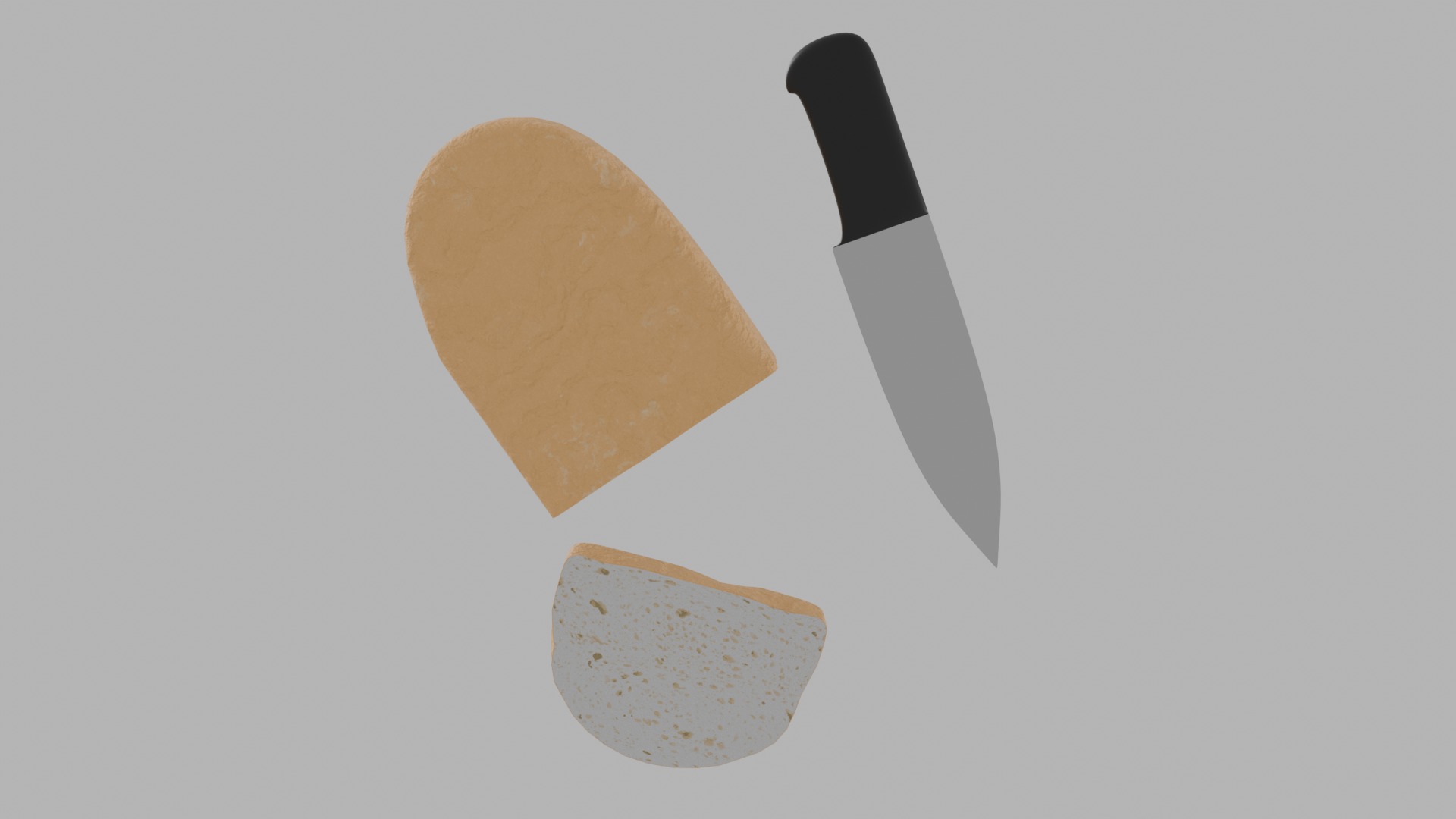 Bread 3D model_4