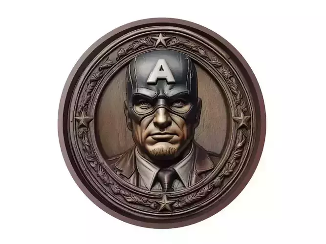 Captain America Medallion