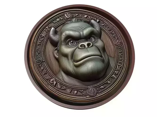 Sulley Medallion