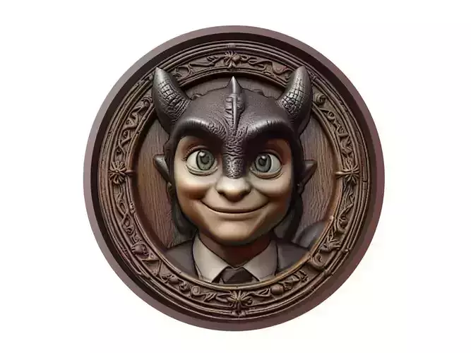 Toothless Medallion