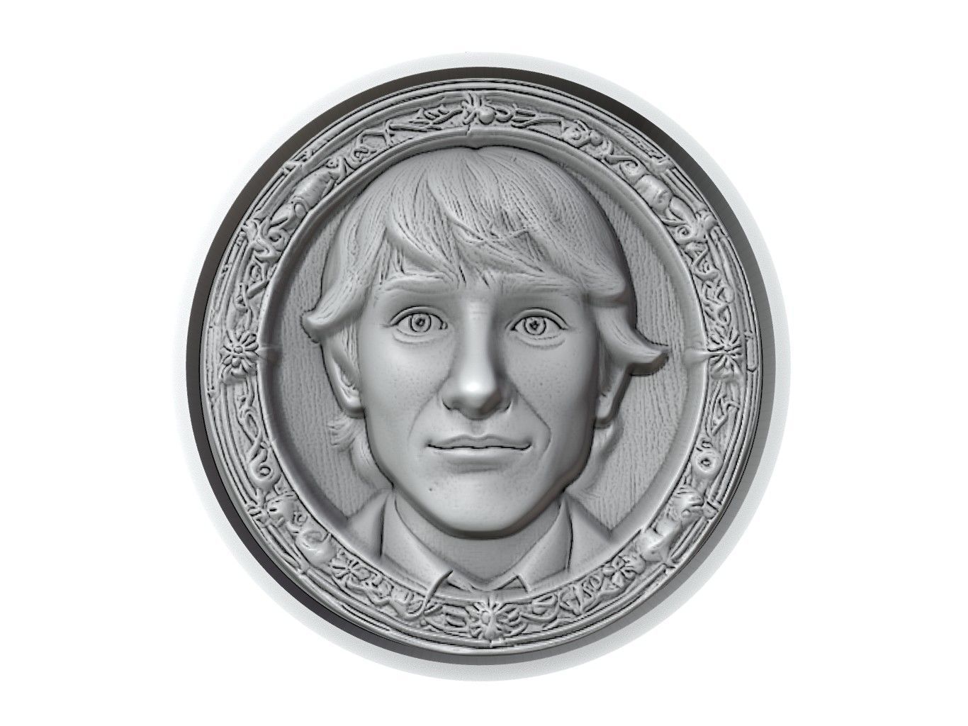 Hiccup Medallion 3D print model_2