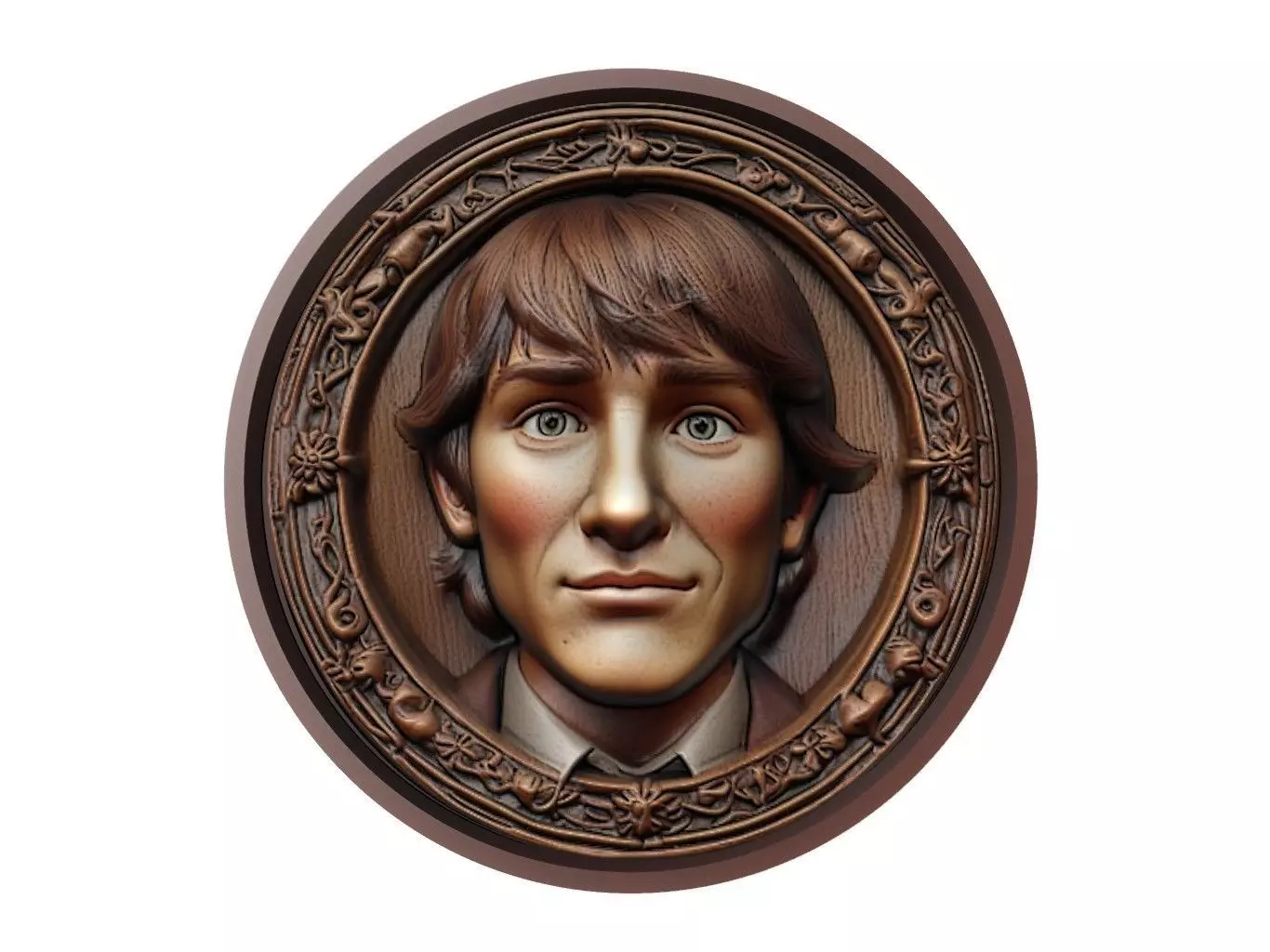Hiccup Medallion 3D print model_0