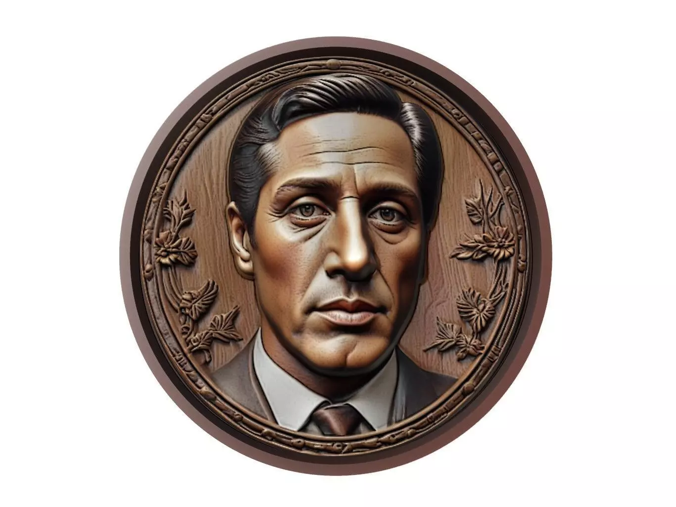 Michael Corleone Medallion 3D print model