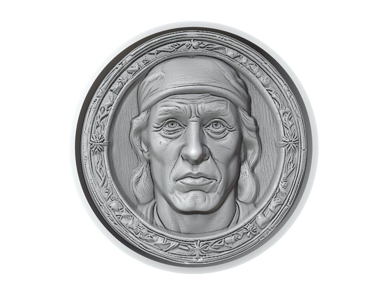 Rambo Medallion 3D print model_2