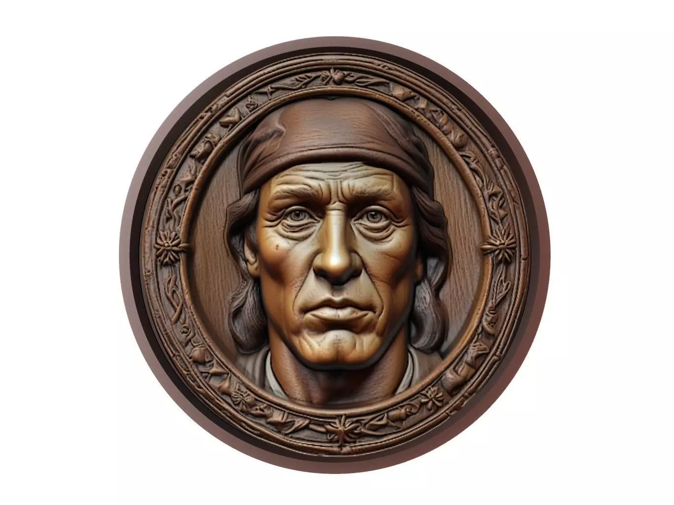 Rambo Medallion 3D print model_0