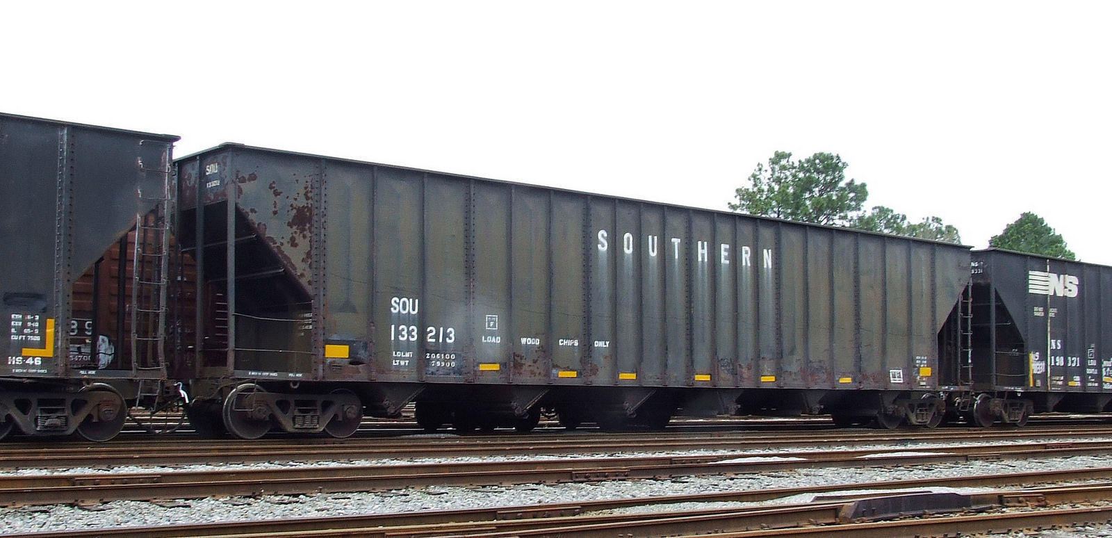 HO Greenville 100-Ton HS-46 Woodchip Hopper 3D print model_5