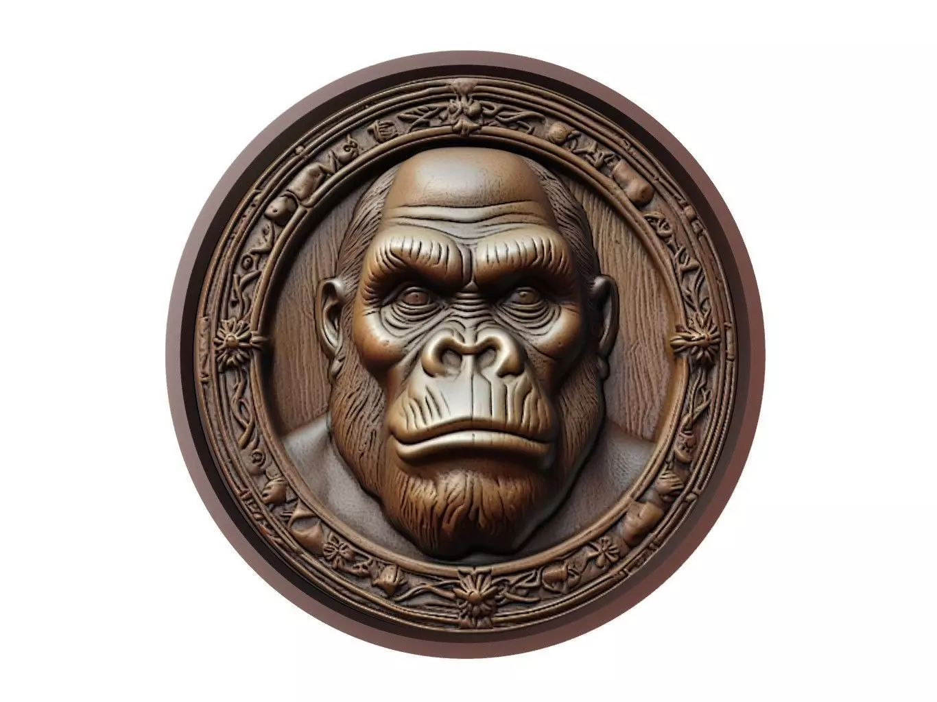 King Kong Medallion 3D print model