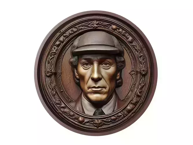 Sherlock Holmes Medallion