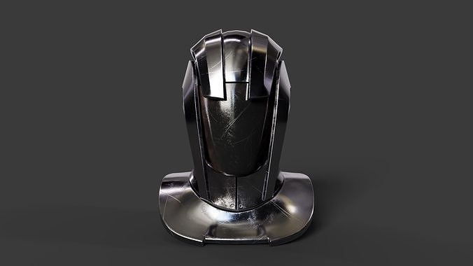 Old Republic Sith Trooper Helmet Low-poly 3D model