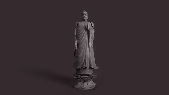 Vietnamese Buddhist Buddha Statue