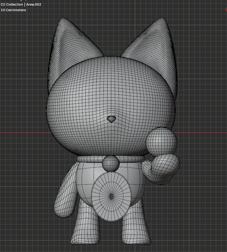 Turbogranny from dandadan RIGGED Low-poly 3D model_4