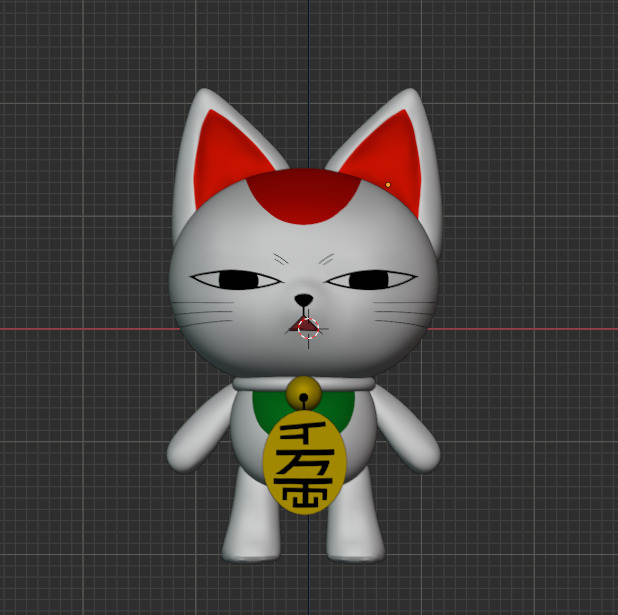 Turbogranny from dandadan RIGGED Low-poly 3D model_5