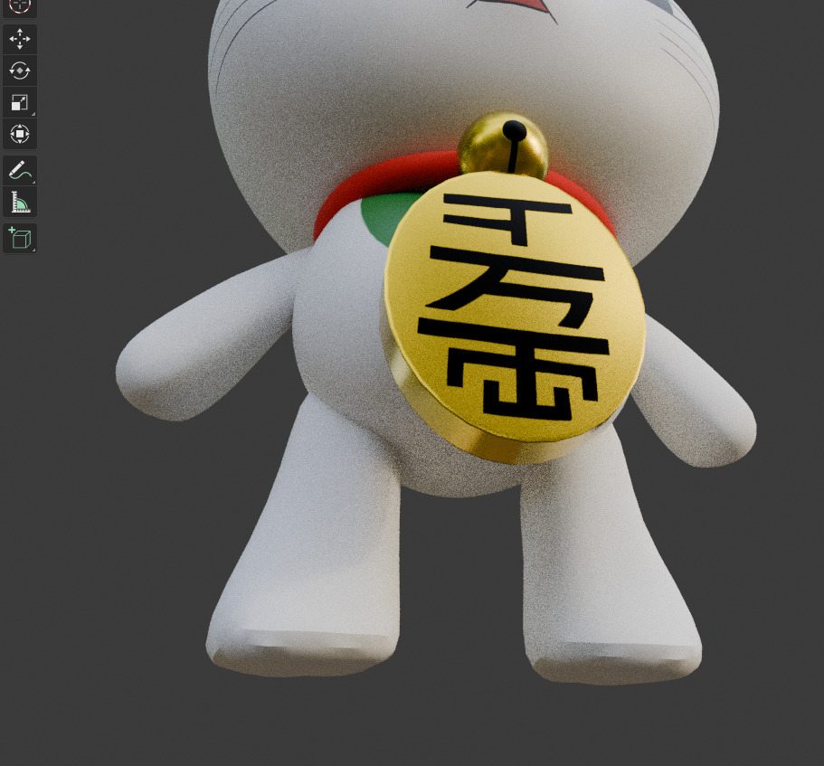 Turbogranny from dandadan RIGGED Low-poly 3D model_10