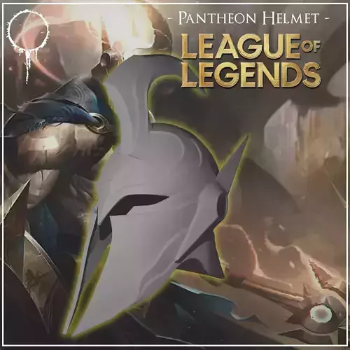 Pantheon Helmet - League of Legends 3D print model