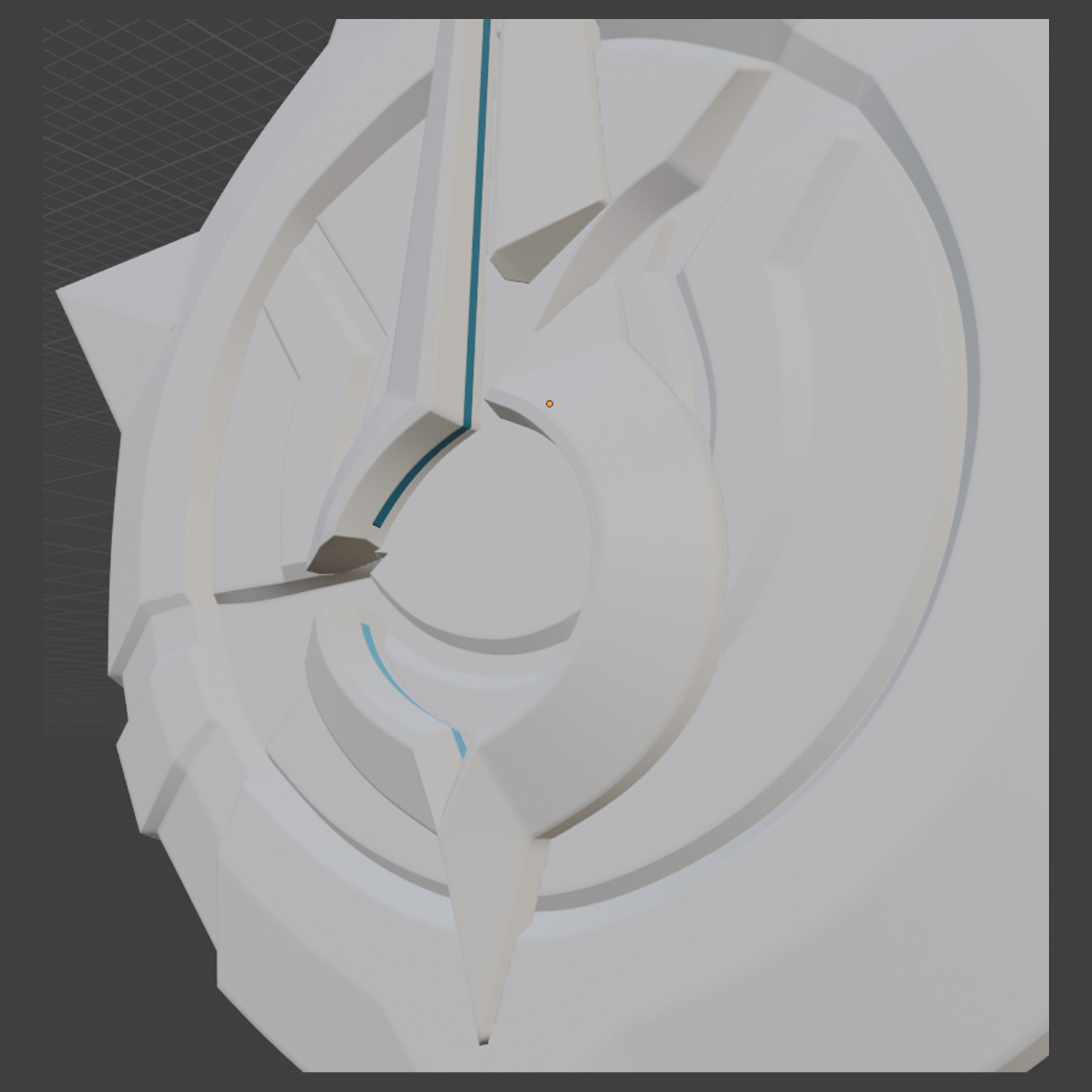 Pantheon Shield -Led - League of Legends 3D print model_5