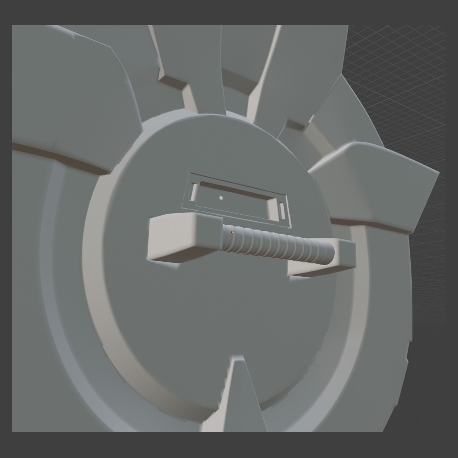 Pantheon Shield -Led - League of Legends 3D print model_4