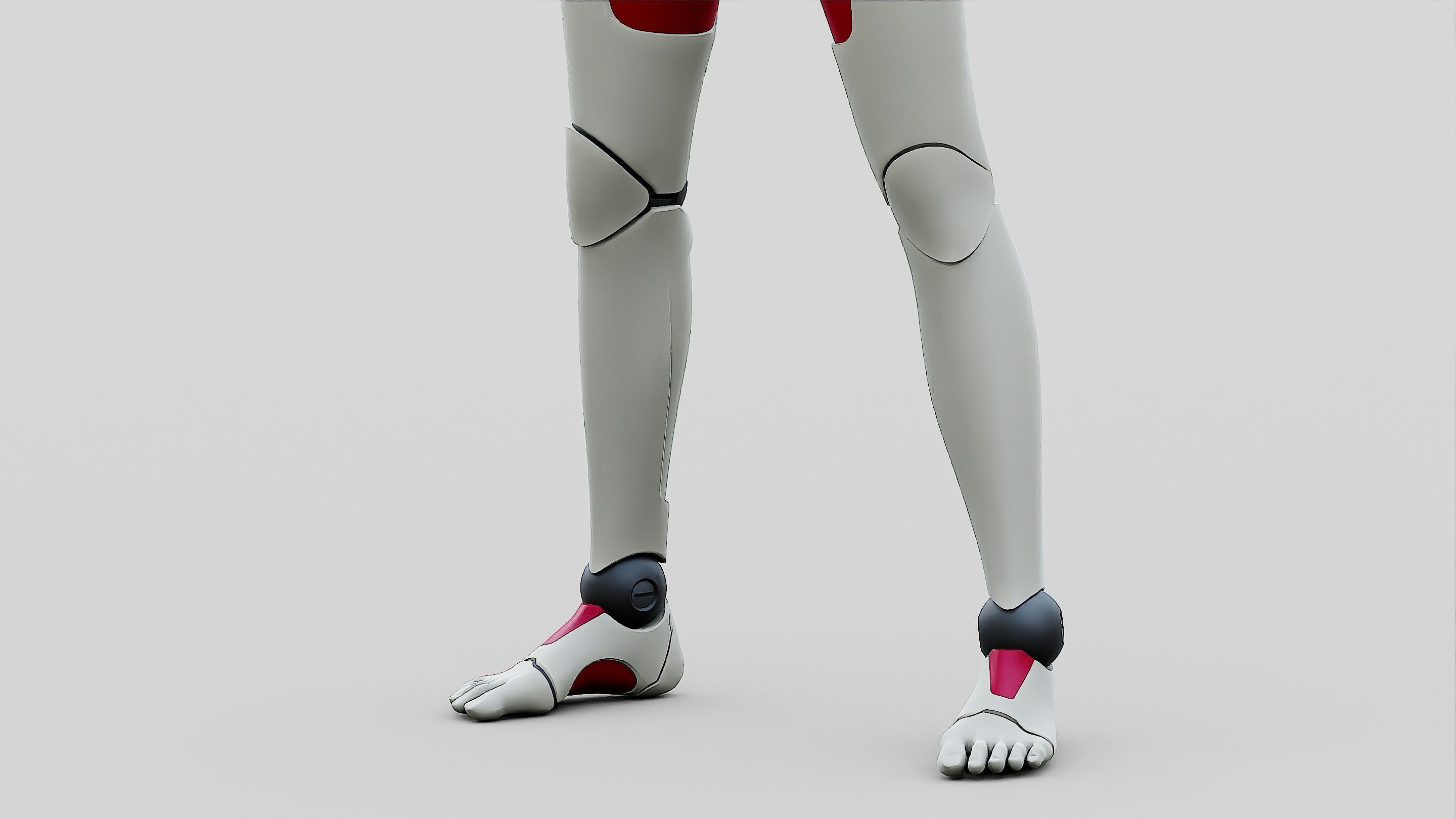 HUMANOID ORPHEUS-E  Rigged for Unreal Engine - Unity - MIXAMO 3D model_28