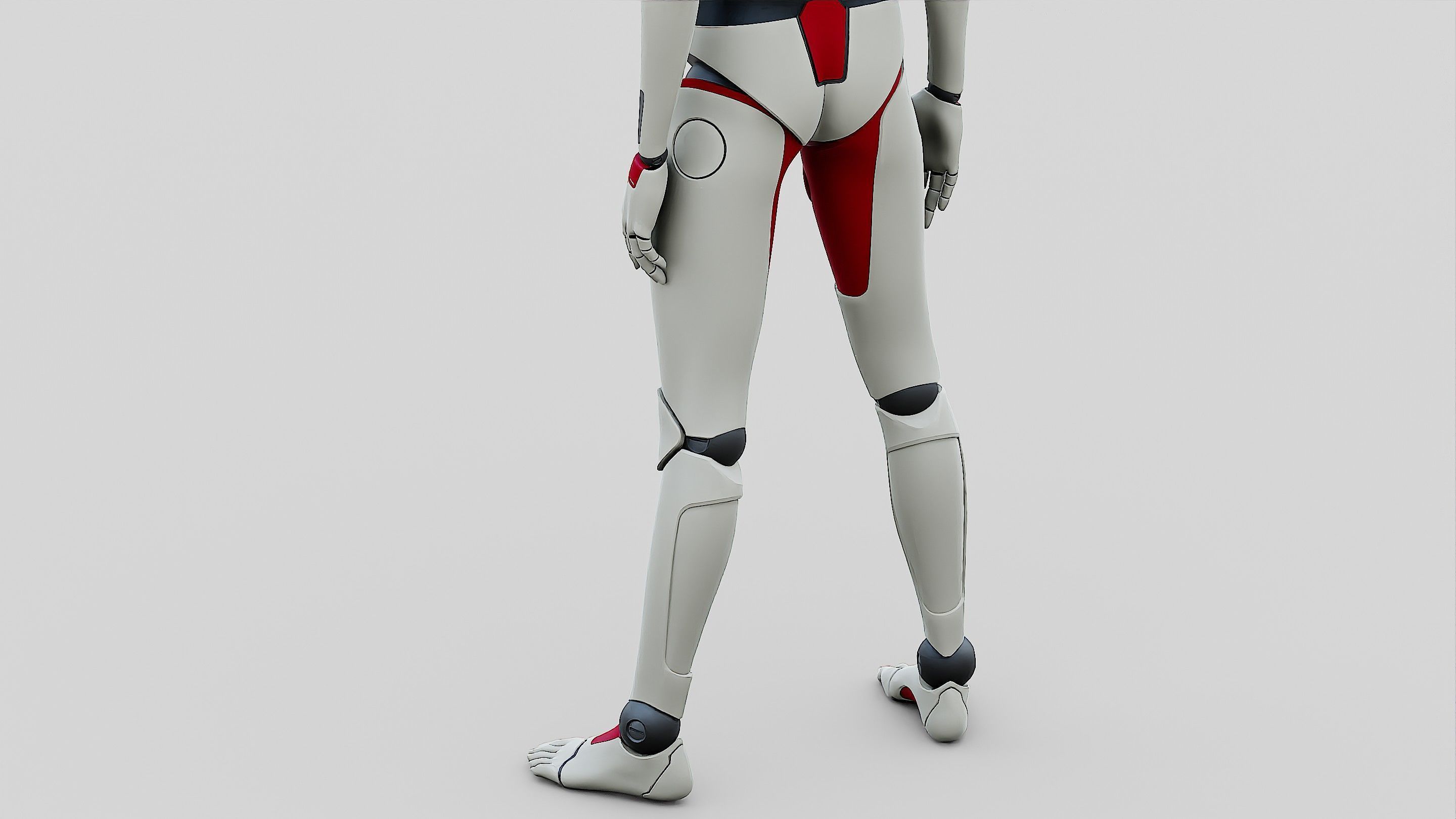 HUMANOID ORPHEUS-E  Rigged for Unreal Engine - Unity - MIXAMO 3D model_29