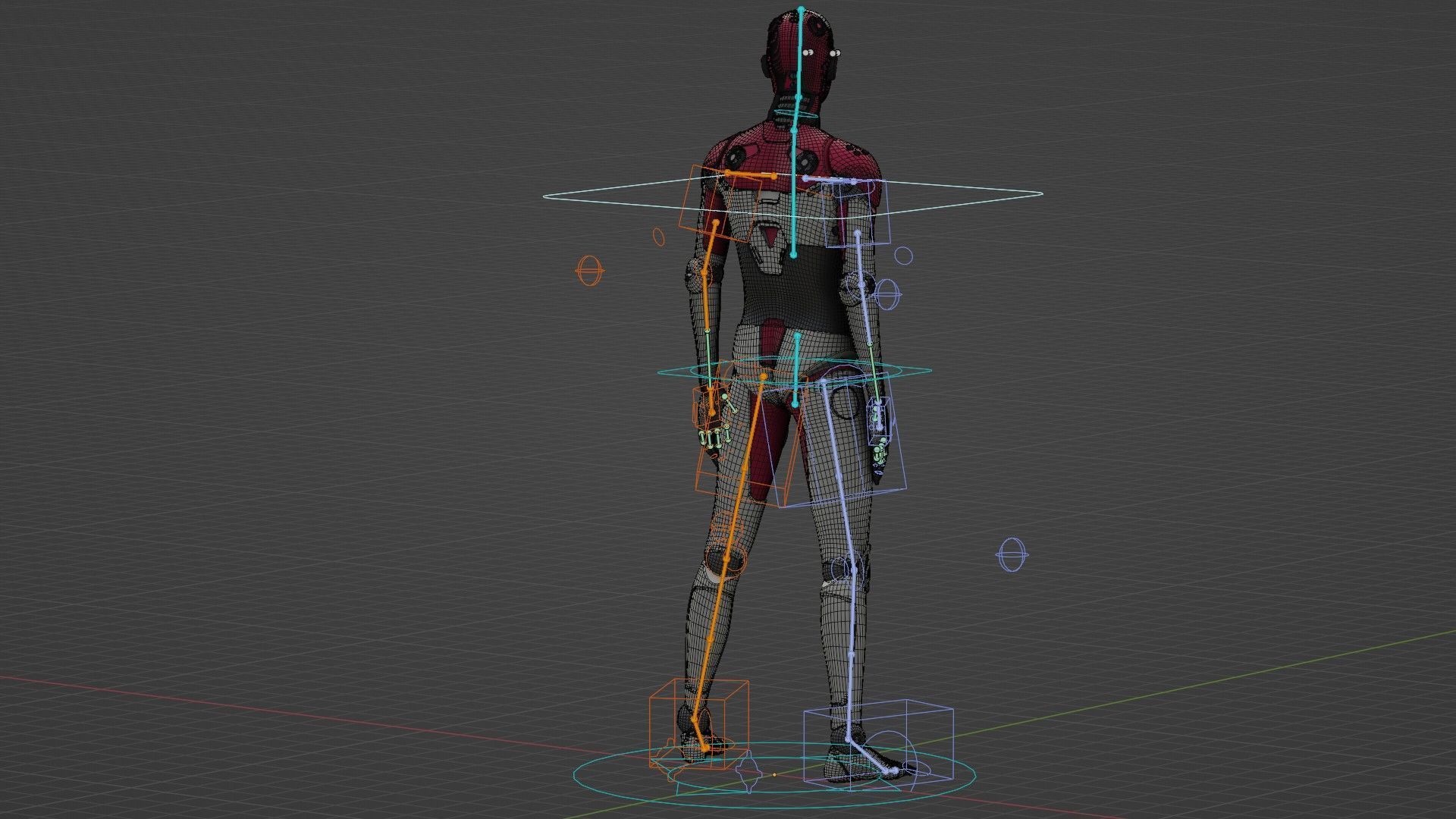 HUMANOID ORPHEUS-E  Rigged for Unreal Engine - Unity - MIXAMO 3D model_38