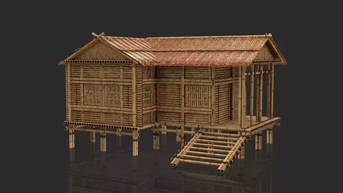 Bamboo House 2 - Jungle Hut