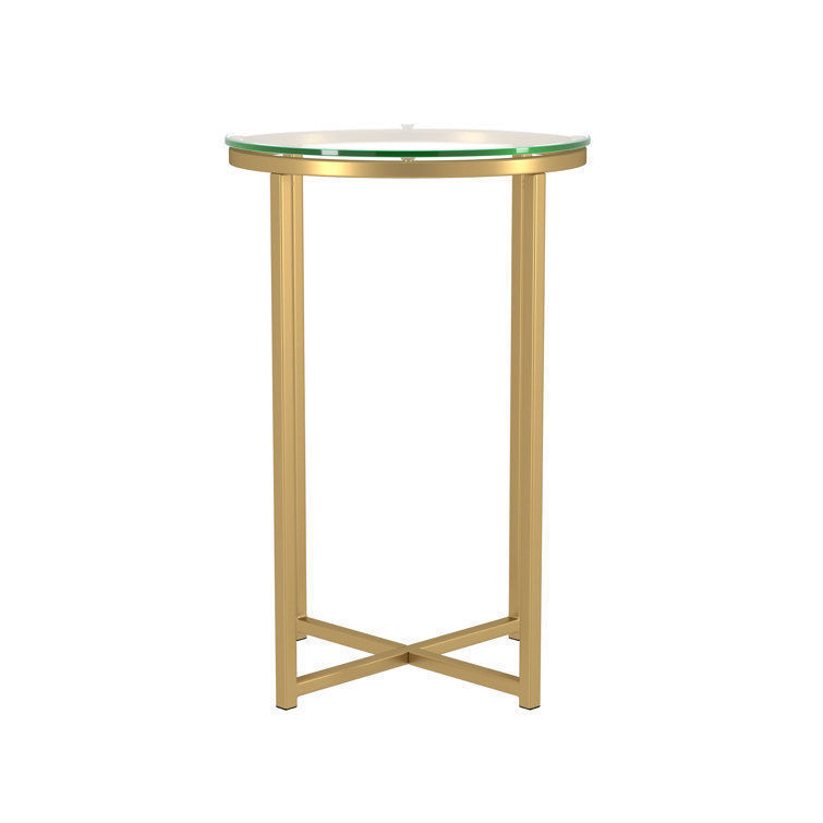 Leverette Side Table 3D model_3