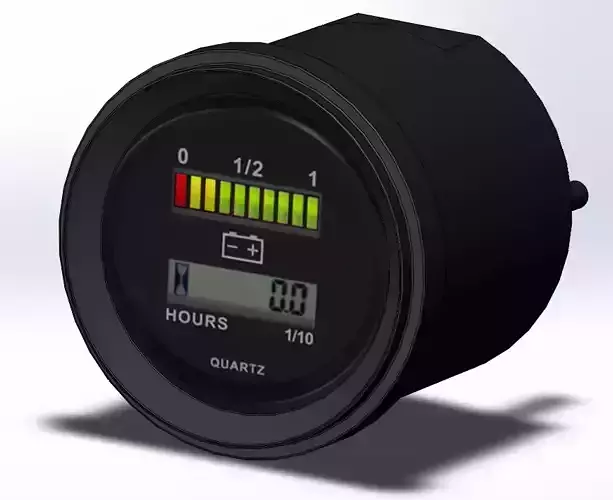 BATTERY INDICATOR GAUGE 3D print model