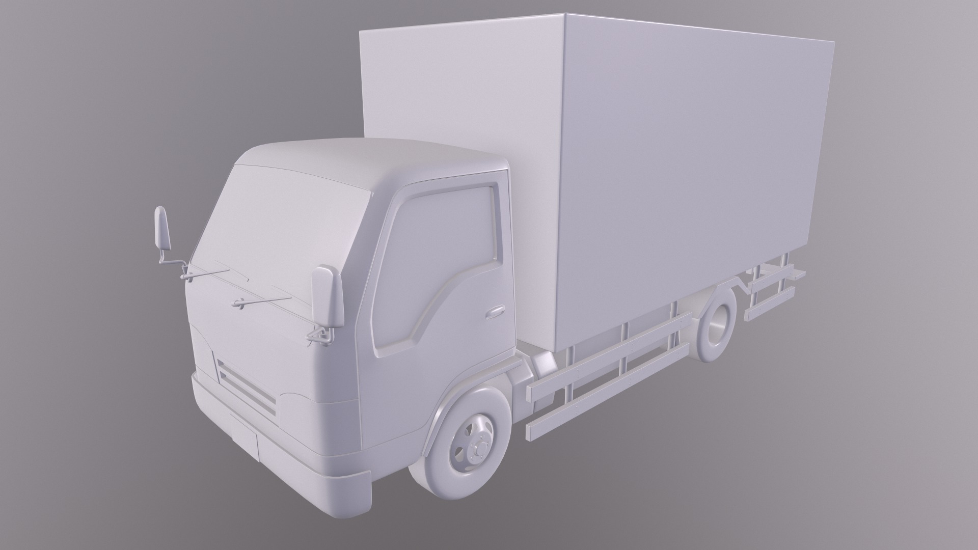 Blender Toonshaded Vehicle Kit Low-poly 3D model_8