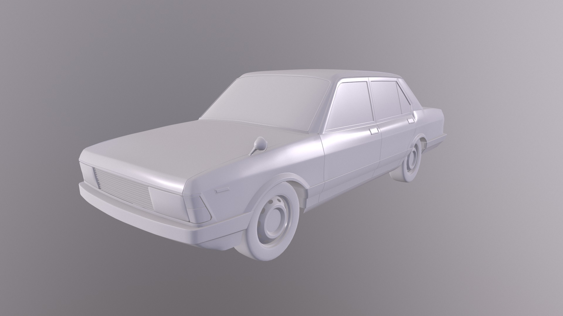 Blender Toonshaded Vehicle Kit Low-poly 3D model_5